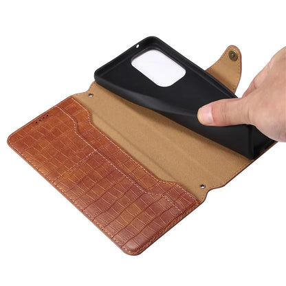 For Samsung Galaxy A33 5G Case Crocodile Texture Wallet Phone Cover