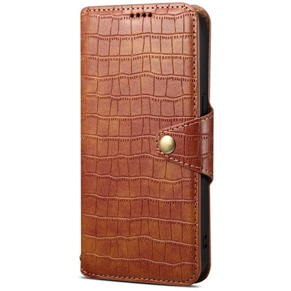 For Samsung Galaxy A33 5G Case Crocodile Texture Wallet Phone Cover
