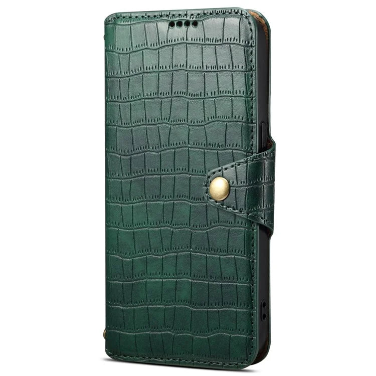 For Samsung Galaxy A33 5G Case Crocodile Texture Wallet Phone Cover