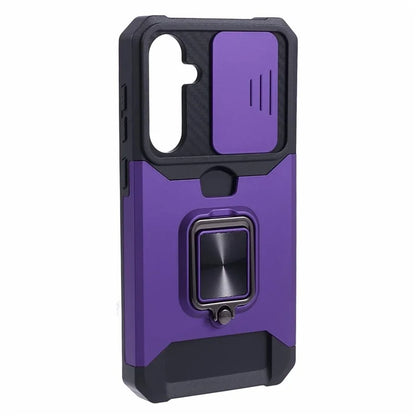 For Samsung Galaxy S24+ Kickstand Cover Camera Protection Phone Case