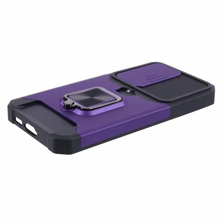 For Samsung Galaxy S24+ Kickstand Cover Camera Protection Phone Case