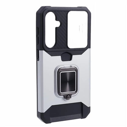 For Samsung Galaxy S24+ Kickstand Cover Camera Protection Phone Case