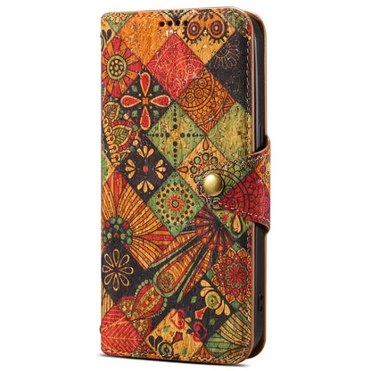 For Samsung Galaxy A53 5G Case Flower Printing PU Leather Foldable Stand Phone Cover