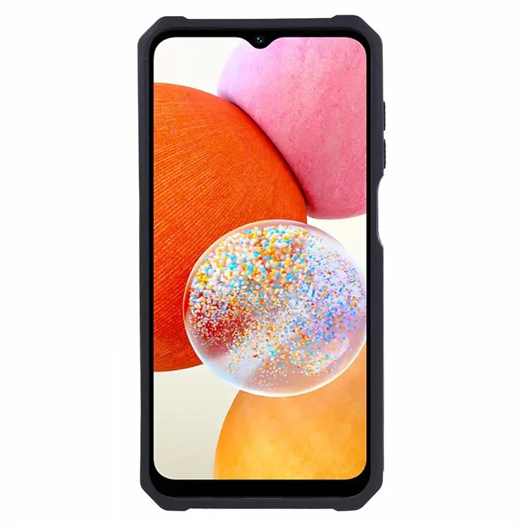 For Samsung Galaxy A15 5G Case PC+TPU Card Holder Phone Kickstand Cover