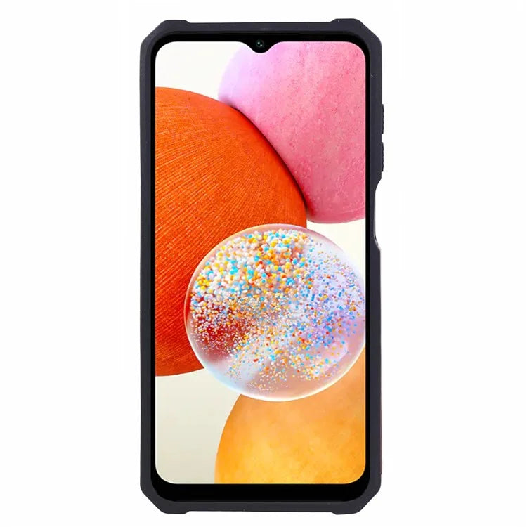 For Samsung Galaxy A15 5G Case PC+TPU Card Holder Phone Kickstand Cover