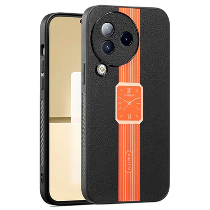 KADEM For Xiaomi Civi 3 5G Case Scratch Resistant PU Leather+TPU+Acrylic Cover