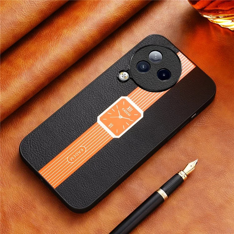 KADEM For Xiaomi Civi 3 5G Case Scratch Resistant PU Leather+TPU+Acrylic Cover