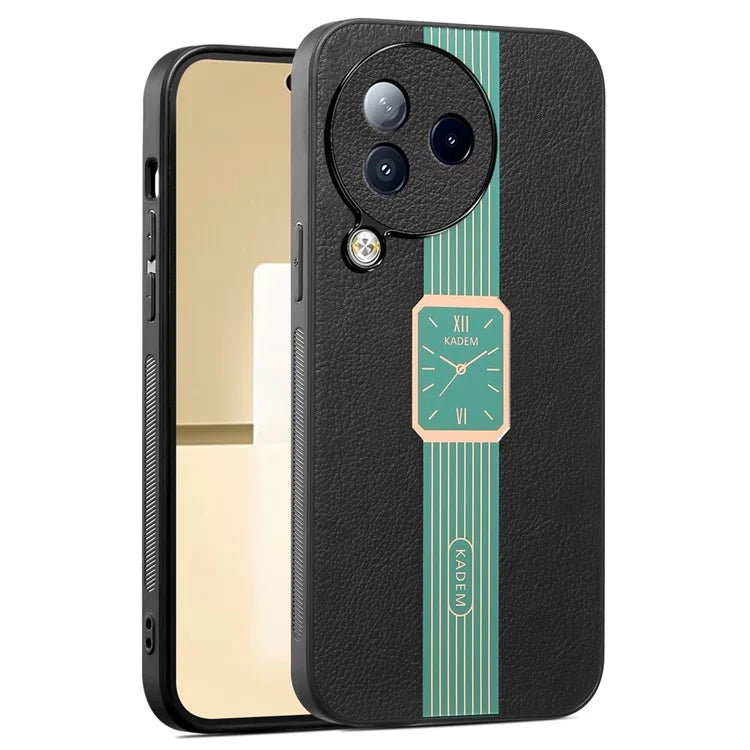 KADEM For Xiaomi Civi 3 5G Case Scratch Resistant PU Leather+TPU+Acrylic Cover