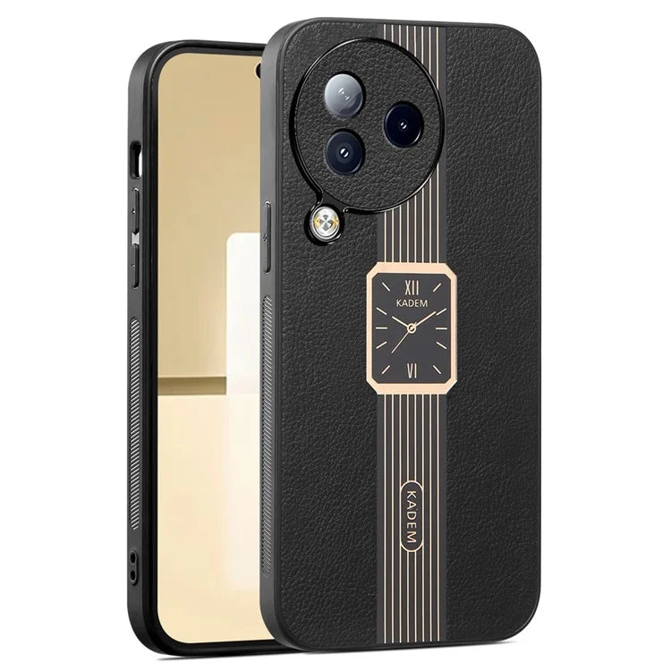 KADEM For Xiaomi Civi 3 5G Case Scratch Resistant PU Leather+TPU+Acrylic Cover