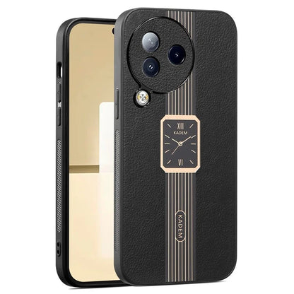KADEM For Xiaomi Civi 3 5G Case Scratch Resistant PU Leather+TPU+Acrylic Cover