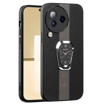 KADEM For Xiaomi Civi 3 5G Case Kickstand Shell PU Leather Coated TPU+Acrylic Phone Cover
