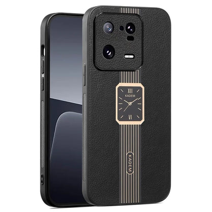 KADEM For Xiaomi 13 Pro 5G Case Drop Proof PU Leather+TPU+Acrylic Cover