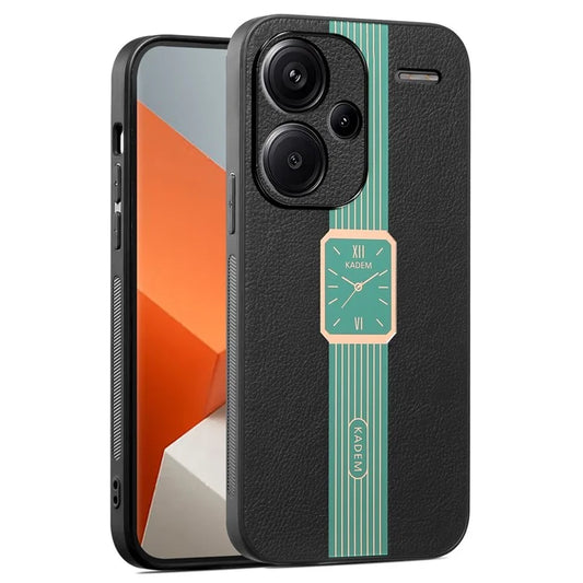 KADEM For Xiaomi Redmi Note 13 Pro+ 5G Case Impact Resistant PU Leather+TPU+Acrylic Phone Cover