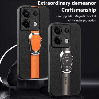 KADEM For Xiaomi Redmi Note 13 5G Case Anti-scratch Kickstand Phone Protector