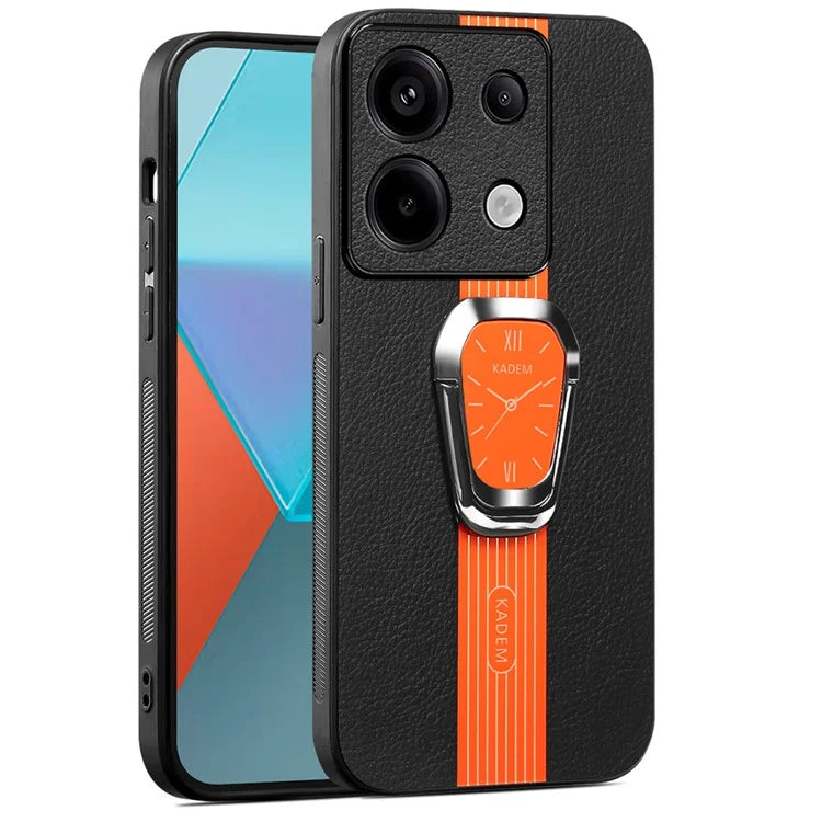 KADEM For Xiaomi Redmi Note 13 5G Case Anti-scratch Kickstand Phone Protector