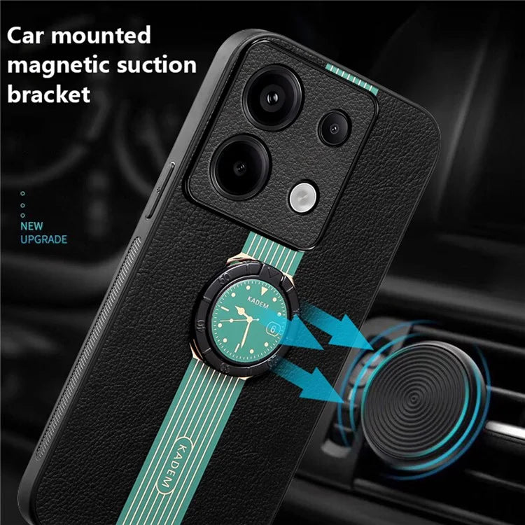 KADEM For Xiaomi Redmi Note 13 5G Case Rotation Kickstand Protective Phone Cover