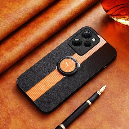 KADEM For Xiaomi Redmi Note 12 Pro Speed 5G / Poco X5 Pro 5G Case Kickstand Leather Phone Back Cover