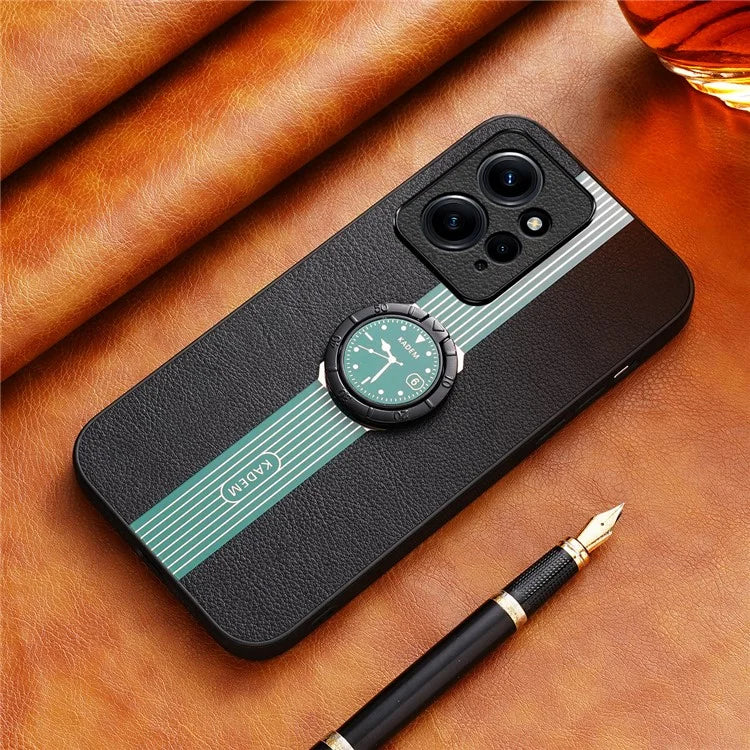 KADEM For Xiaomi Redmi Note 12 4G Phone Case Kickstand Cover Support Magnetic Car Mount