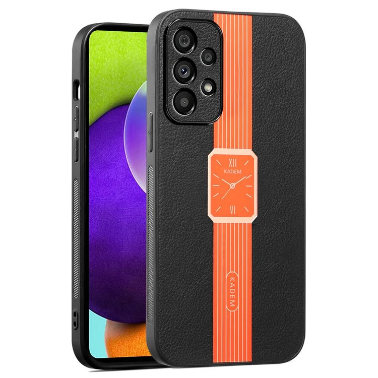 KADEM For Samsung Galaxy A52 4G / A52s 5G / A52 5G Case Leather+TPU+Acrylic Protective Cover