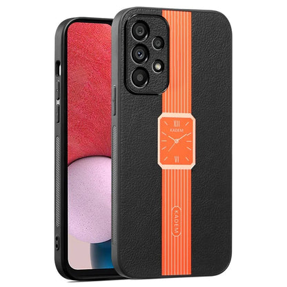 KADEM For Samsung Galaxy A13 4G Case Watch Pattern Electroplated Cell Phone Cover