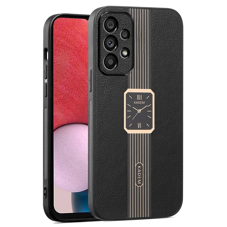 KADEM For Samsung Galaxy A13 4G Case Watch Pattern Electroplated Cell Phone Cover