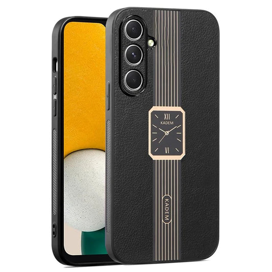 KADEM For Samsung Galaxy A13 5G Case PU Leather Coating TPU+Acrylic Smartphone Cover