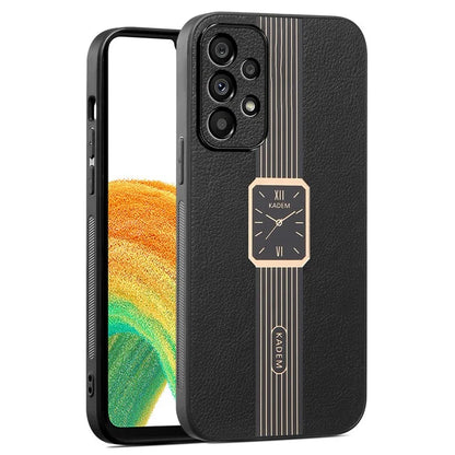 KADEM For Samsung Galaxy A33 5G Case PU Leather+TPU+Acrylic Electroplating Cover