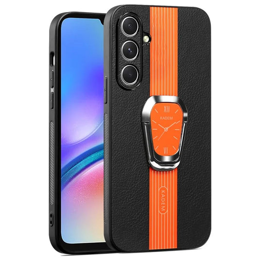 KADEM For Samsung Galaxy A05s 4G Case Shockproof PU Leather+TPU+Acrylic Cover