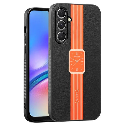 KADEM For Samsung Galaxy A05s 4G Case Leather Coated TPU+Acrylic Drop-proof Cover