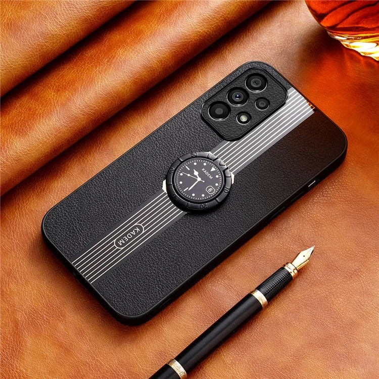 KADEM For Samsung Galaxy A32 4G (EU Version) Case Kickstand Magnetic Car Mount Phone Cover