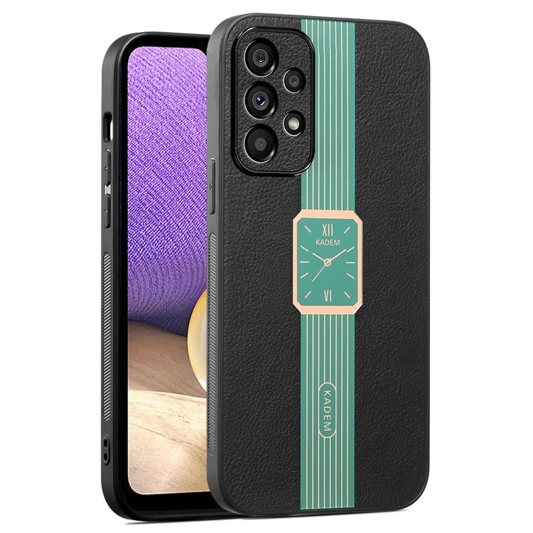 KADEM For Samsung Galaxy A32 4G (EU Version) Case Watch Pattern Phone Protective Cover