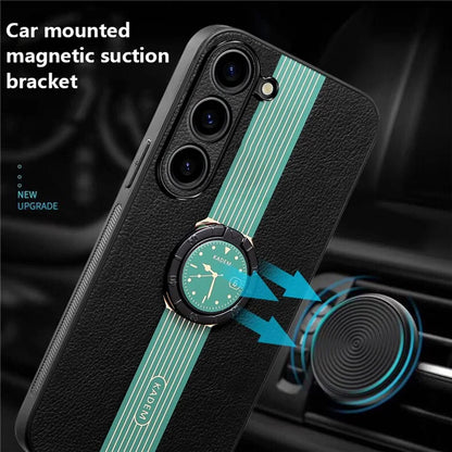 KADEM For Samsung Galaxy S23+ Case Shockproof Back Shell Cover with Ring Kickstand