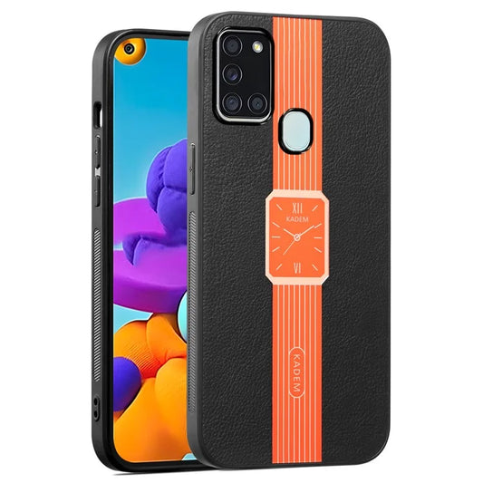 KADEM For Samsung Galaxy A21s Case Electroplating Anti-shock Cellphone Cover