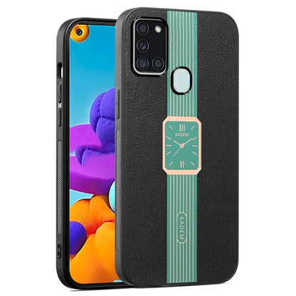 KADEM For Samsung Galaxy A21s Case Electroplating Anti-shock Cellphone Cover
