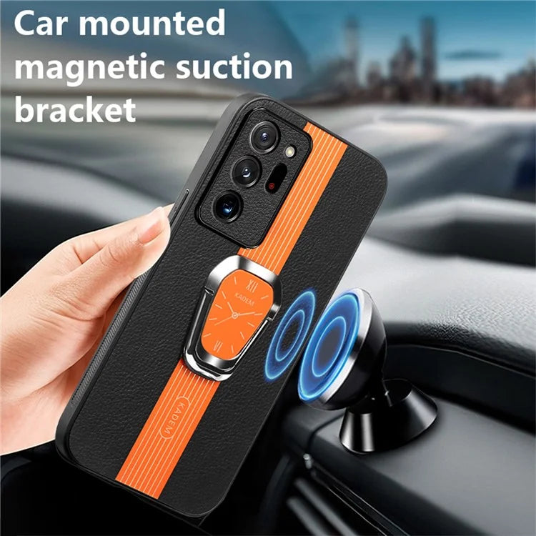 KADEM For Samsung Galaxy Note20 Ultra 5G / Note20 Ultra Case Folding Kickstand Anti-fall Cover