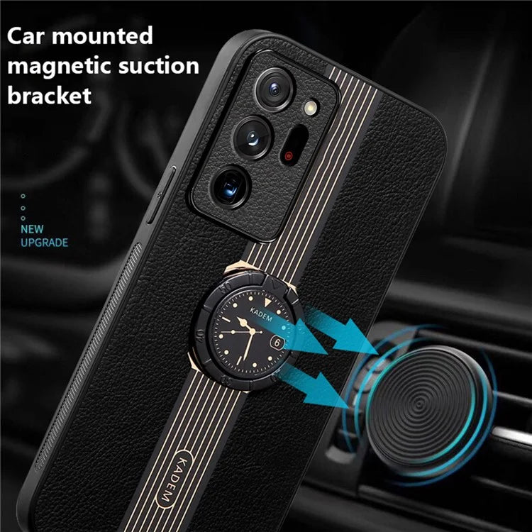 KADEM For Samsung Galaxy Note20 Ultra 5G / Note20 Ultra Case Anti-drop Ring Kickstand Phone Cover