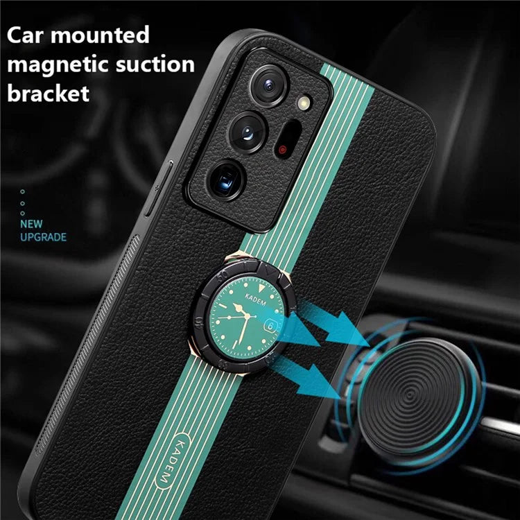 KADEM For Samsung Galaxy Note20 Ultra 5G / Note20 Ultra Case Anti-drop Ring Kickstand Phone Cover