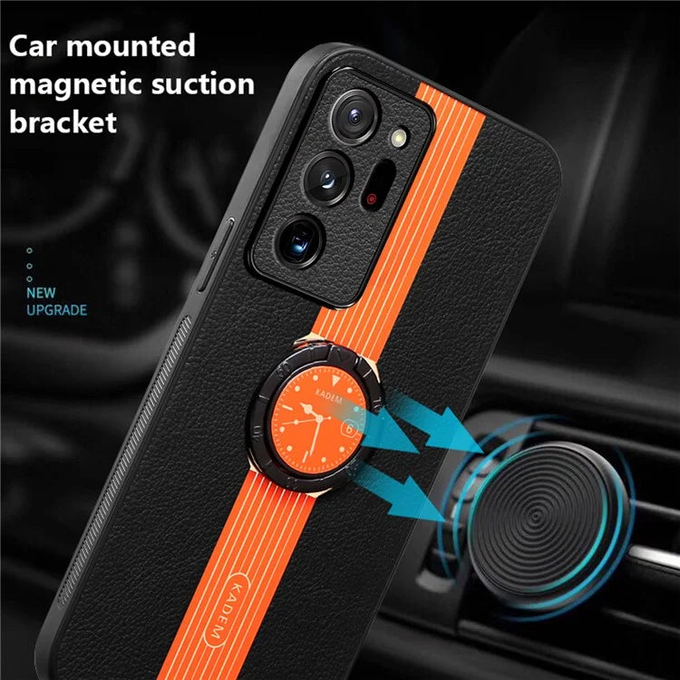 KADEM For Samsung Galaxy Note20 Ultra 5G / Note20 Ultra Case Anti-drop Ring Kickstand Phone Cover