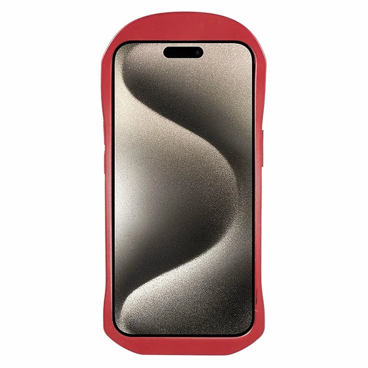 For iPhone 15 Phone Case 3D Sports Car Kickstand Protective Cover