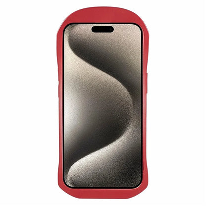 For iPhone 15 Phone Case 3D Sports Car Kickstand Protective Cover