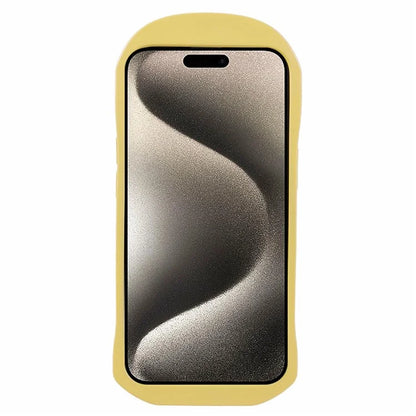 For iPhone 15 Phone Case 3D Sports Car Kickstand Protective Cover