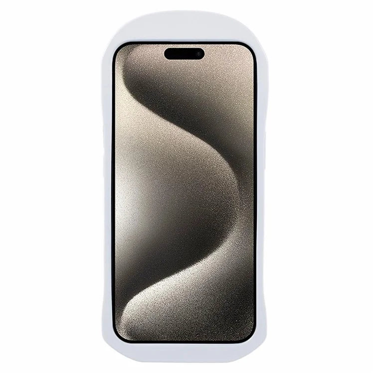 For iPhone 15 Phone Case 3D Sports Car Kickstand Protective Cover