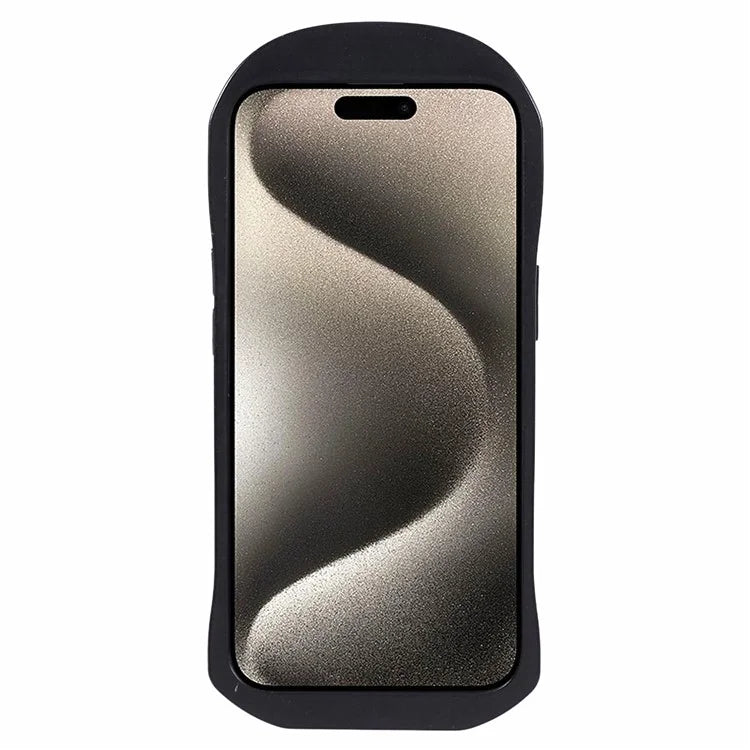For iPhone 15 Phone Case 3D Sports Car Kickstand Protective Cover
