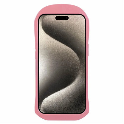 For iPhone 15 Phone Case 3D Sports Car Kickstand Protective Cover