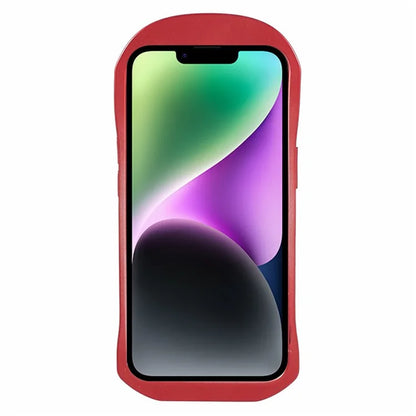 For iPhone 14 Phone Case Sports Car Shape Kickstand Drop Resistant Cover