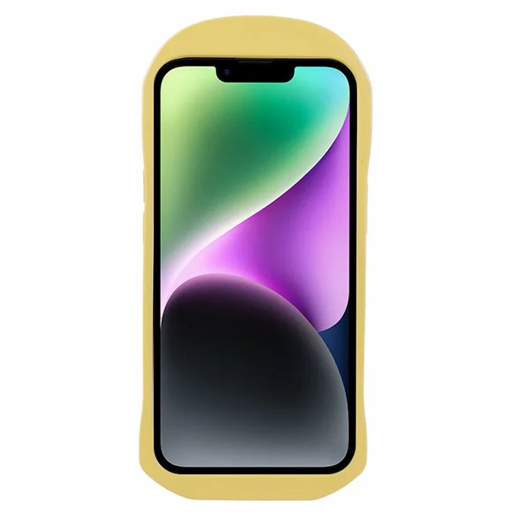 For iPhone 14 Phone Case Sports Car Shape Kickstand Drop Resistant Cover