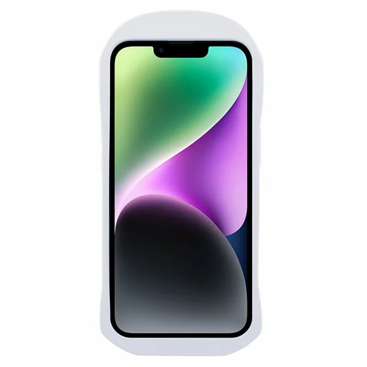 For iPhone 14 Phone Case Sports Car Shape Kickstand Drop Resistant Cover