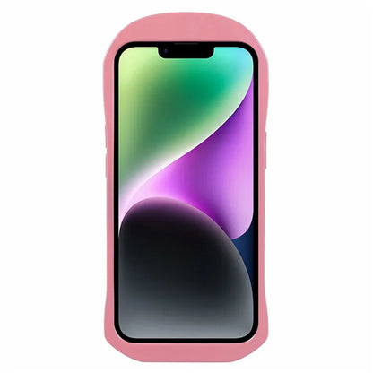 For iPhone 14 Phone Case Sports Car Shape Kickstand Drop Resistant Cover