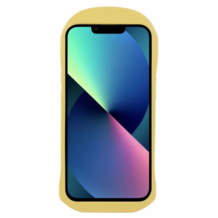 For iPhone 13 TPU Phone Case Kickstand Sports Car Shape Anti-Drop Cover