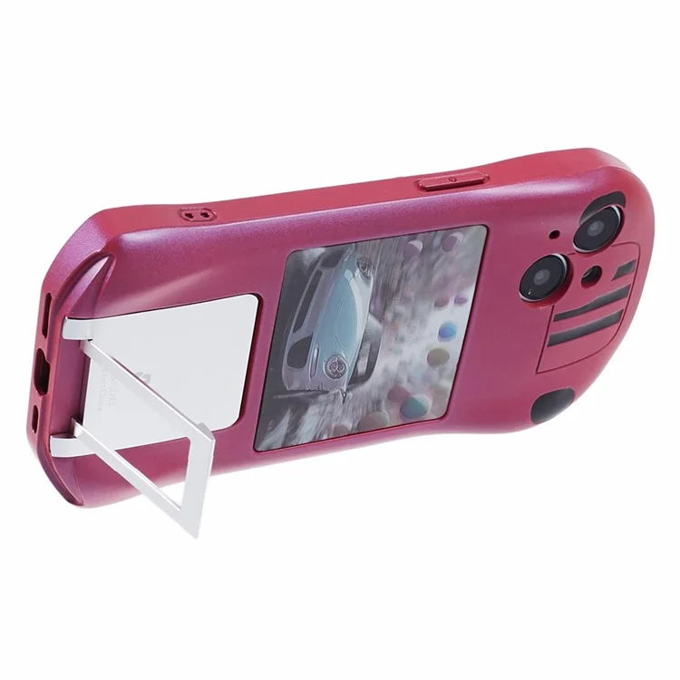 For iPhone 13 TPU Phone Case Kickstand Sports Car Shape Anti-Drop Cover